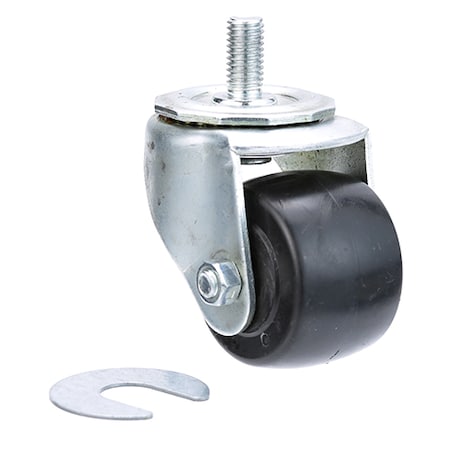 True Caster W/Out Brake Swivel, Stem, 2 1/2" E830254